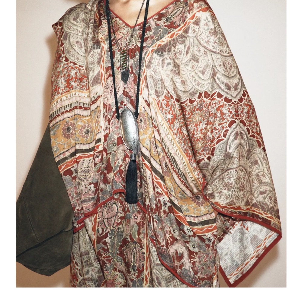 ZW COLLECTION PAISLEY CAFTAN DRESS - Picture 3 of 16